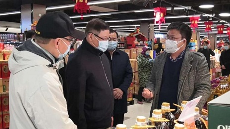 &ldquo;干得很是好！&rdquo;湖北省委书记应勇点赞尊龙官网登录人生就是博登录之家旗下武汉中商保供稳价事情